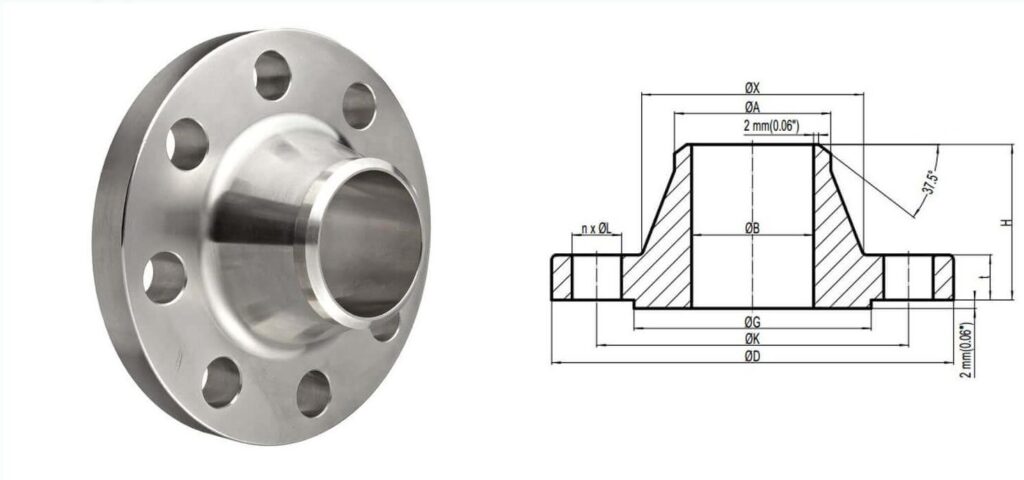 Weld Neck Flanges